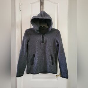 Lululemon It’s Fleecing Cold Pullover Heathered Black Fleece Hoodie Size 4